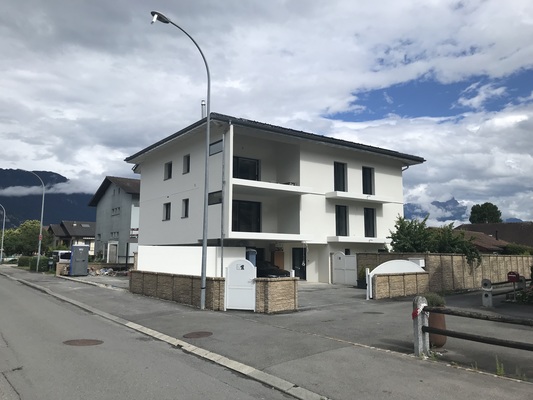 Agrandissement d'une habitation à Vouvry