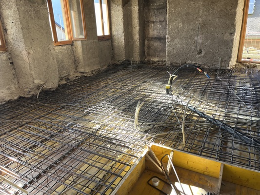 Transformation d'un plancher à Muraz