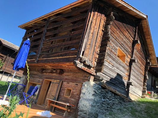Transformation d'une grange en habitation à Mase