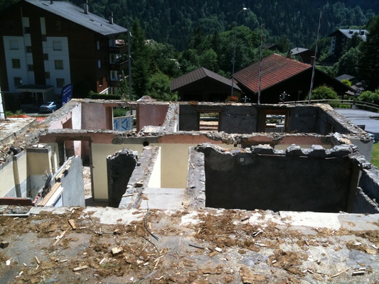 Immeuble d'habitation à Champéry