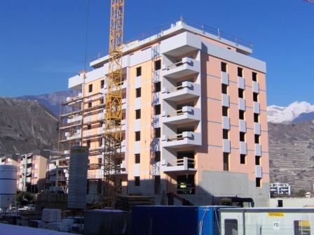 Immeubles d'habitation Eauvive A et B à Sion